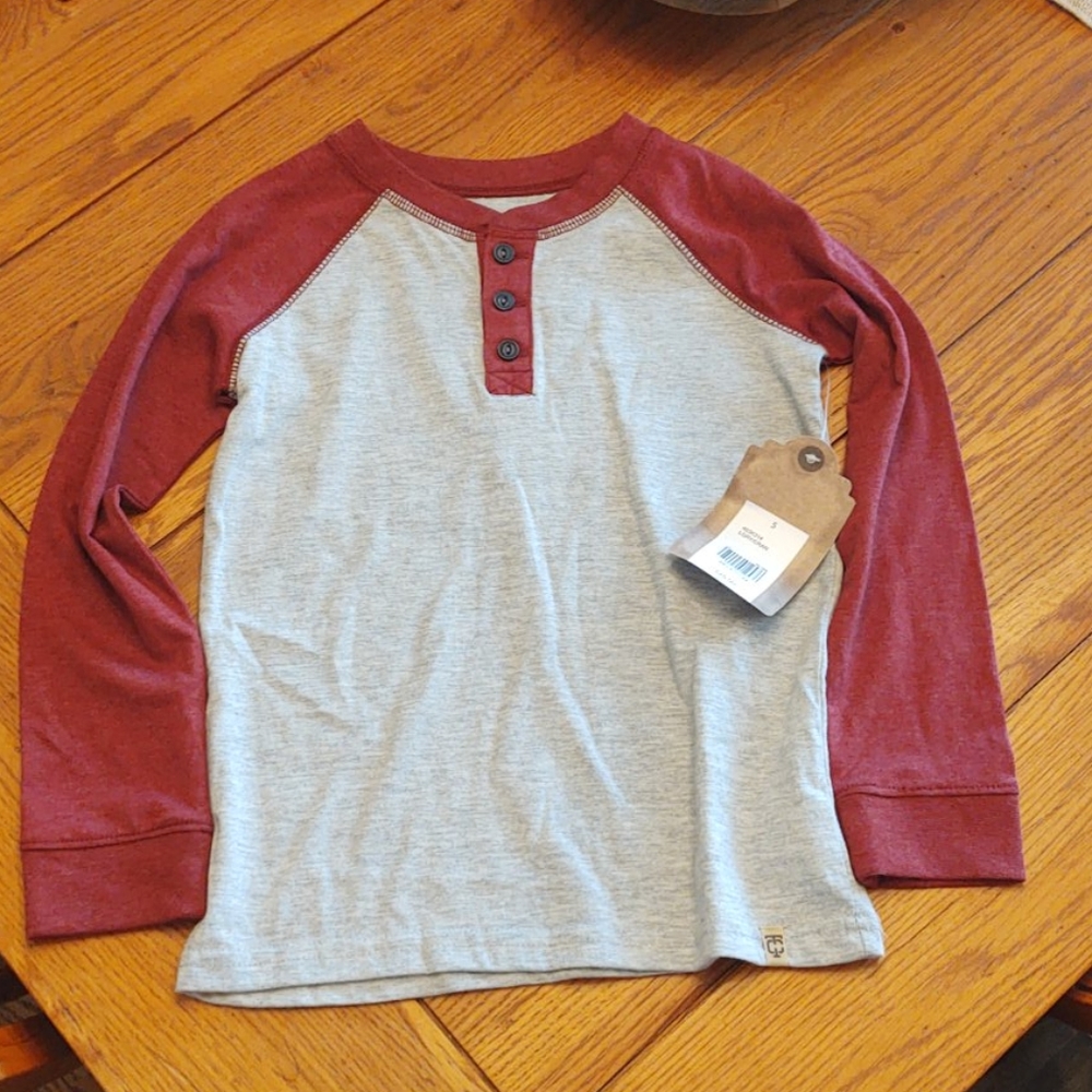 Little boys henley. True Craft. Size 5.